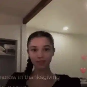 Malia Baker Funny Reaction