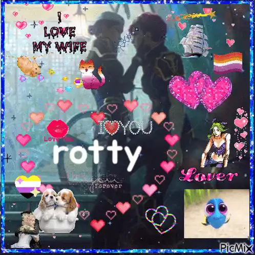 Mikuscookies Caitvi: I Love My Wife Rotty