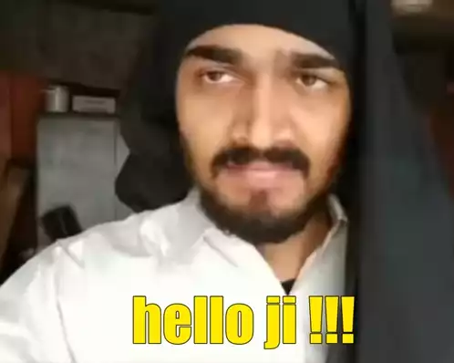 Mr Hola Says Hello Ji and Namaste