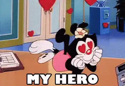 My Hero Love - Cartoon Character
