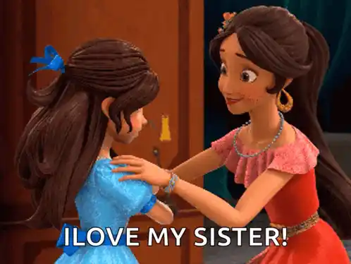 I Love My Sister! - Animated Hug