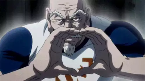 Netero's Love Gesture - Hunter X Hunter