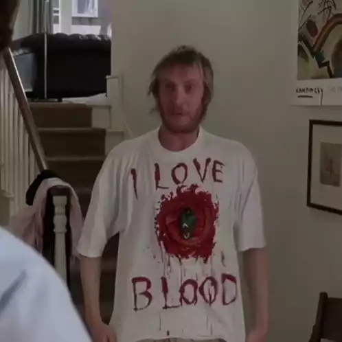 Notting Hill: Rhys Ifans as Spike 'I Love Blood' Tee