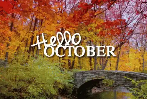 Hello October: Autumn Leaves & Candy