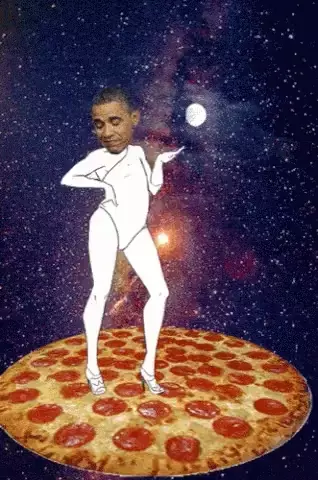 Obama's Sexy Pizza Dance