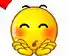 Love Reaction Emoji Kiss