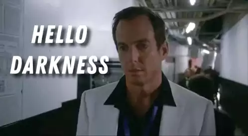 Hello Darkness My Old Friend - Sadness Meme