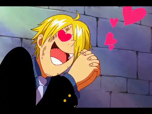 Sanji from One Piece in Love