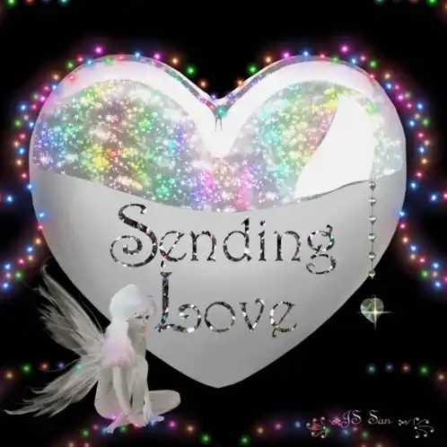 Sending Love Thinking Of You Animated Heart