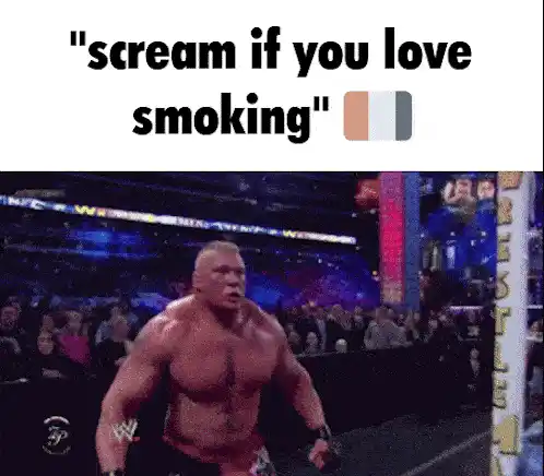 Scream If You Love Smoking Meme