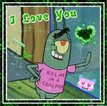 Spongebob: Plankton's I Love You Message