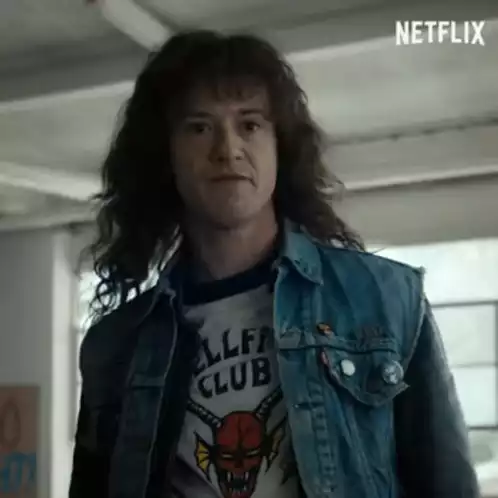 Eddie Munson's Funny Face in Stranger Things 4