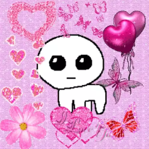 Tbh Creature with I Love You Heart