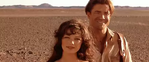 Brendan Fraser in The Mummy: Desert Smile