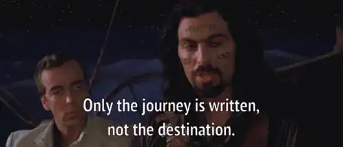 The Mummy Returns: Ardeth Bay's Journey Quote