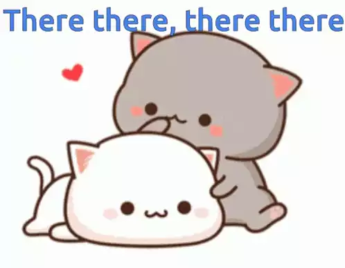 Cute Cats Hugging: There There Love U So Much