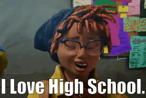 April O'Neil from TMNT: I Love High School