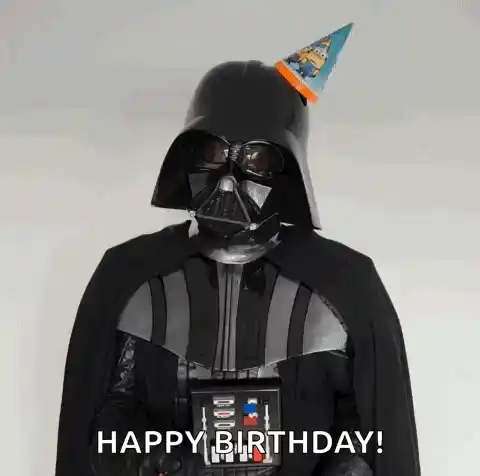 Darth Vader Wishes Happy Birthday