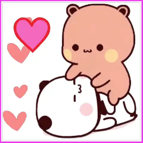 Cute Bears: Valentine's Day Love