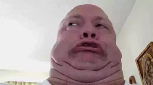 Man Making a Funny Face
