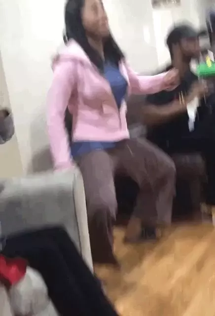 Funny Woman Dancing & Twerking