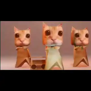 Funny Dancing Cats with Boombox