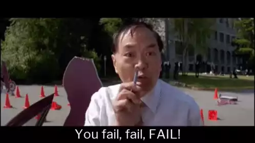 Mr. Yip: You Fail, Fail, FAIL!